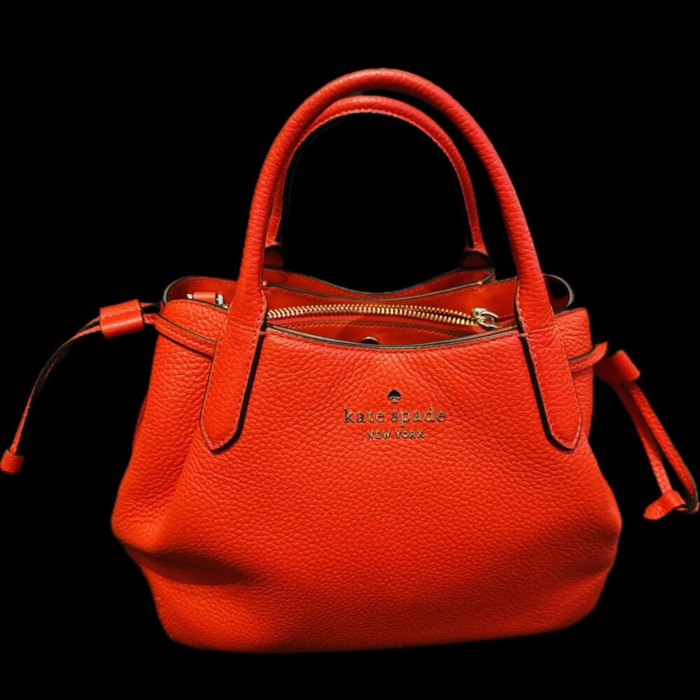 Kate Spade Red Dumpling Satchel Bag